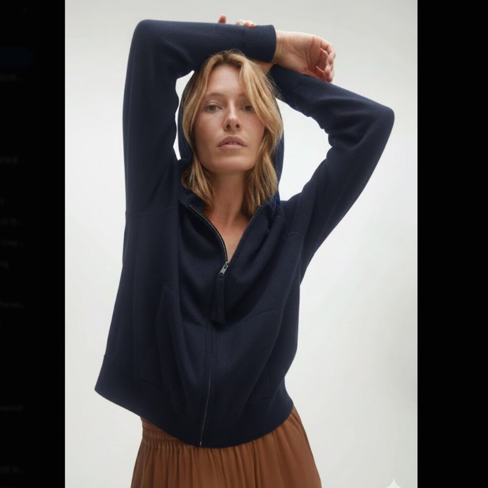 Naked Cashmere VIVIAN ZIP-UP HOODIE